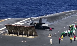F-35 Gets a Try out at Sea