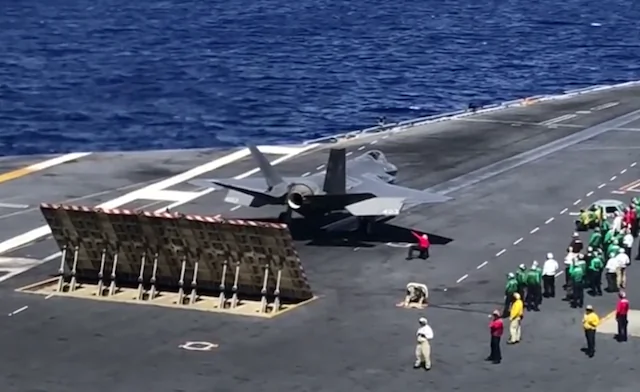 F-35 Gets a Try out at Sea