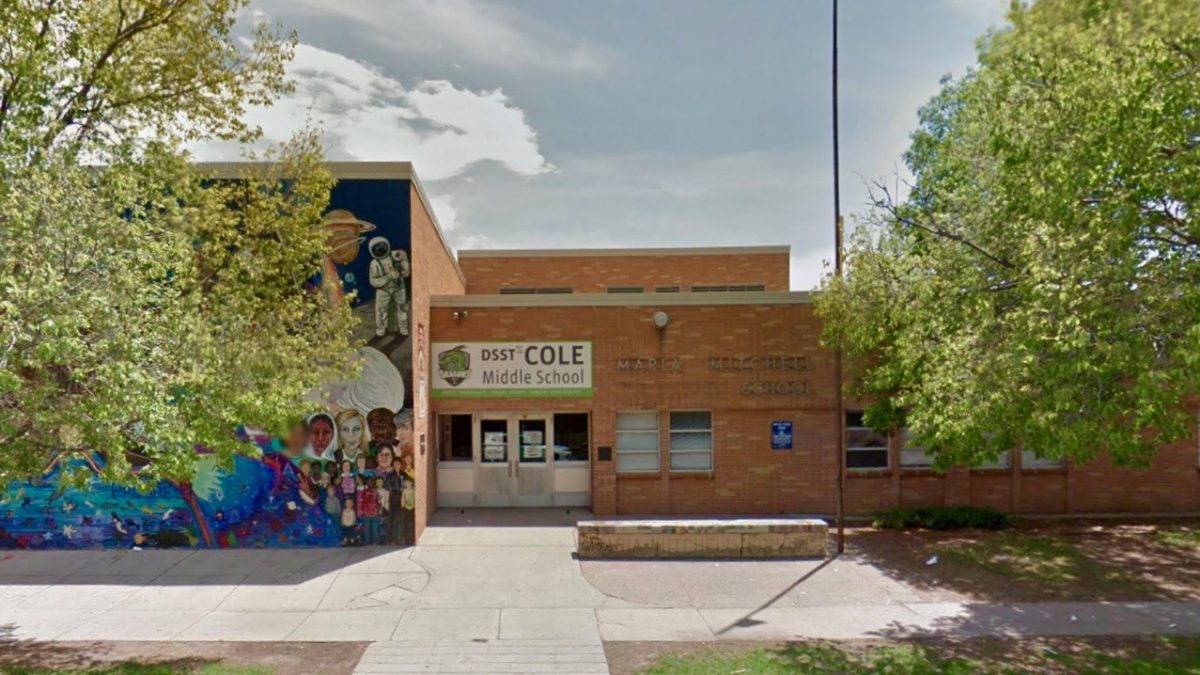 Denver middle school near where shooting occured