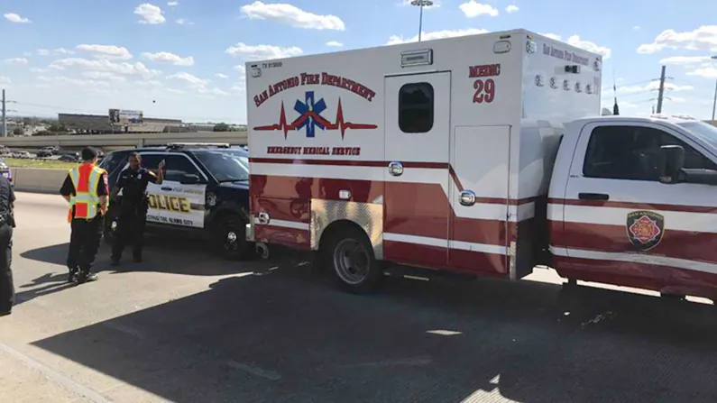 Ambulance. (San Antonio Police Department)