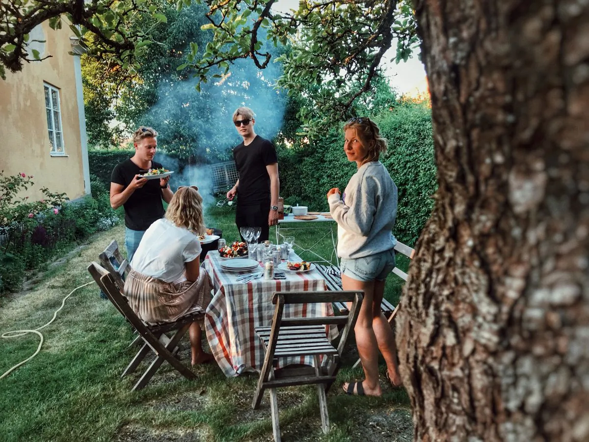 A group of friends gather for a reunion in Linkoping, Sweden. Young people are increasingly unhappy in Nordic countries, according to a study released on Aug. 22, 2018. (Johanna Dahlberg/Unsplash)