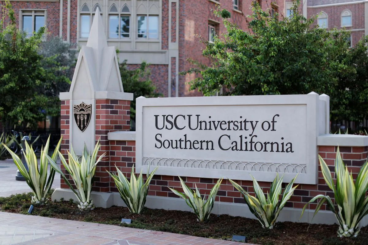 The University of Southern California is pictured in Los Angeles, California, U.S., May 22, 2018. (Reuters//Mike Blake)
