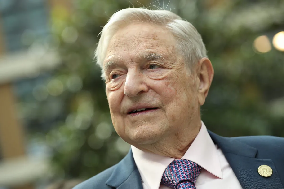 Financier and philanthropist George Soros attends the official opening of the European Roma Institute for Arts and Culture (ERIAC) at the German Foreign Ministry on June 8, 2017 in Berlin, Germany. (Sean Gallup/Getty Images)