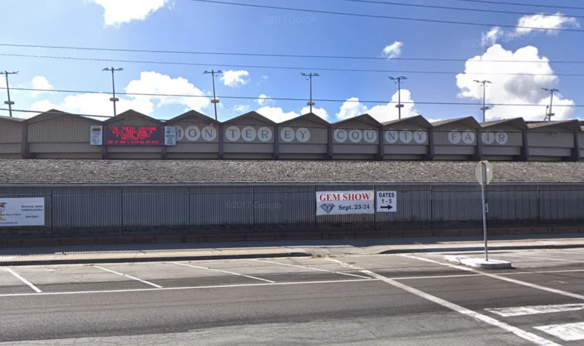 Monterey Fairgrounds. 5260, 2004 Fairground Rd, Monterey, CA 93940. (Map data @2018 Google).