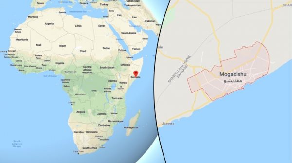 Car bomb attack in Mogadishu, Somalia