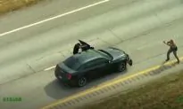 Texas Police Helicopter Video Captures Gun Battle on Highway
