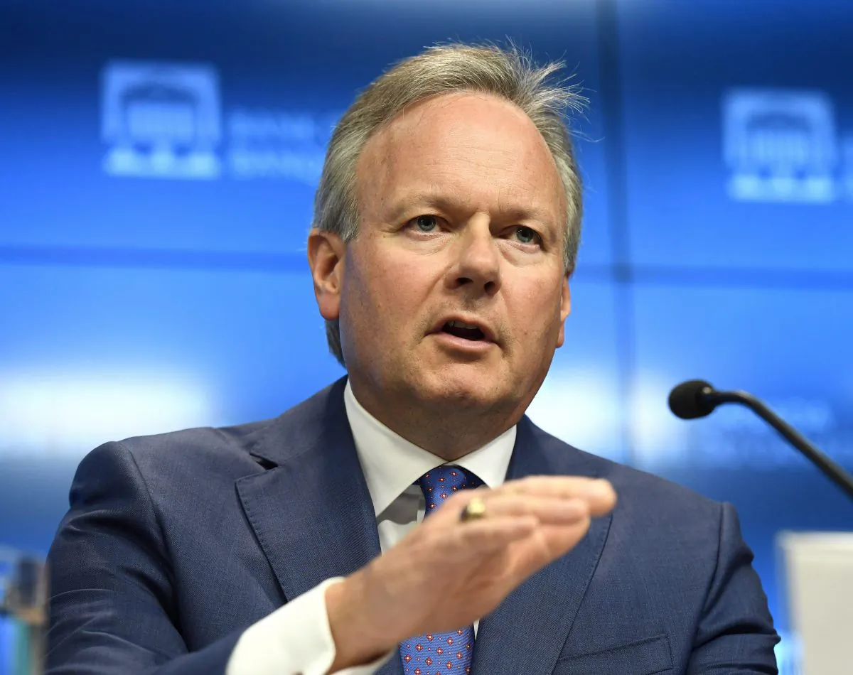 Governor of the Bank of Canada Stephen Poloz speaks during an interest rate announcement in Ottawa on July 11, 2018. Canada’s central bank held its overnight rate target at 1.5 percent on Sept. 5, 2018. (The Canadian Press/Justin Tang)