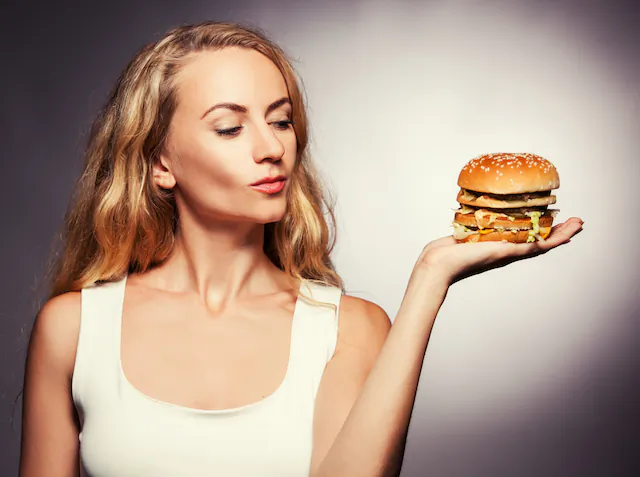 Obesity isn't the only problem caused by junk food. A new study finds that even slim women face health risks from high-calorie, low nutrient food.(Shutterstock)