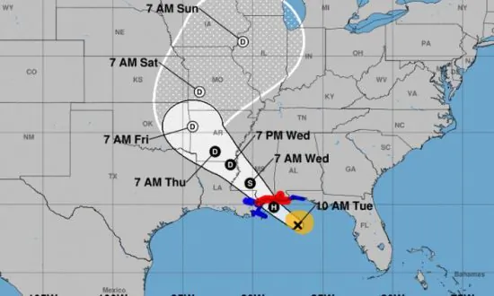 Gordon Forecast to Hit US on Tuesday Night