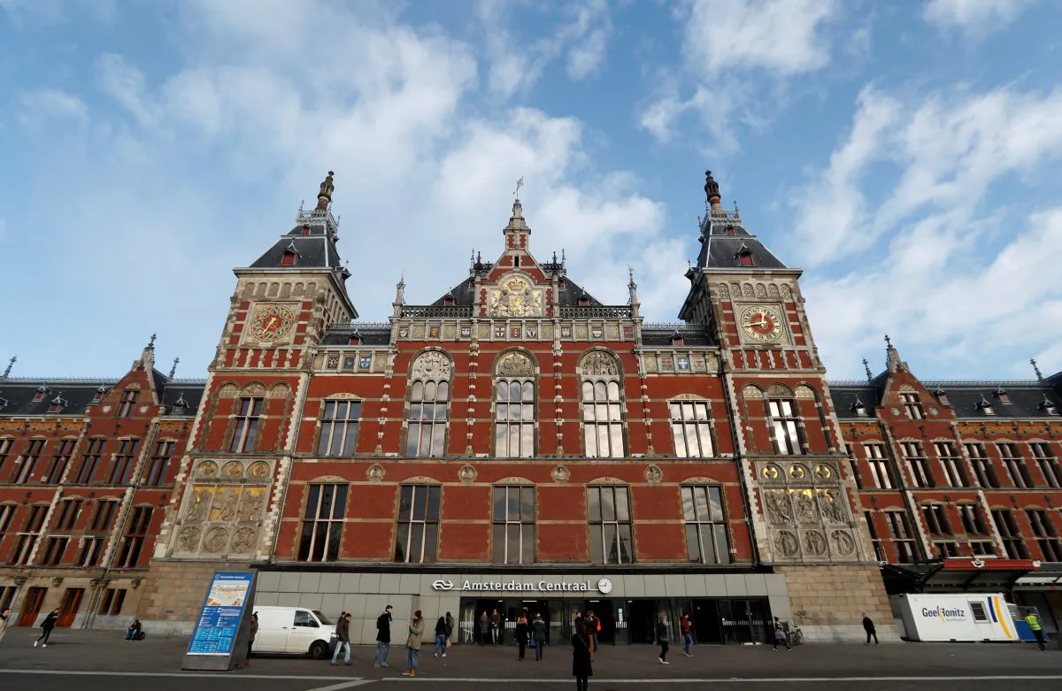 The central train station in Amsterdam, Netherlands, where a jihadist knifeman attacked two American tourists on Aug. 31, 2018. (Yves Herman/Reuters/File Photo)