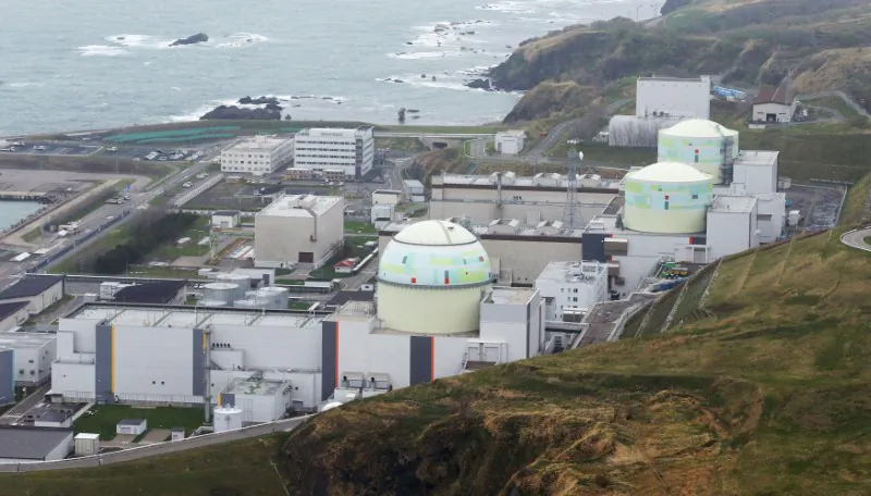 File photo: Hokkaido Electric Power Co.'s Tomari nuclear power plant is seen in Tomari town on Japan's northern island of Hokkaido, on May 5, 2012. (Reuters/Kyodo)