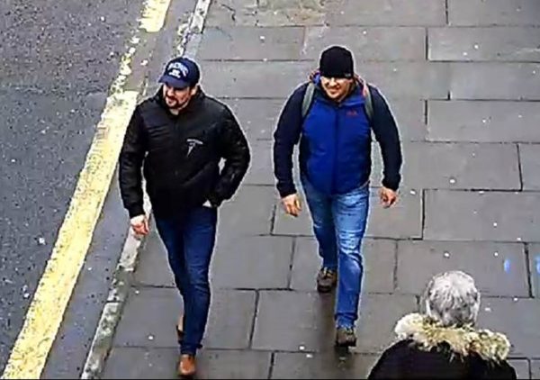 Novichok poisoning suspects Boshirov and Petrov