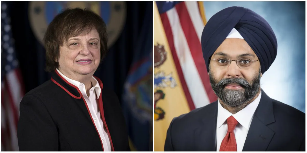New York Attorney General Barbara Underwood (L) and New Jersey Attorney General Gurbir Grewal. ( ag.ny.gov(L) nj.gov)