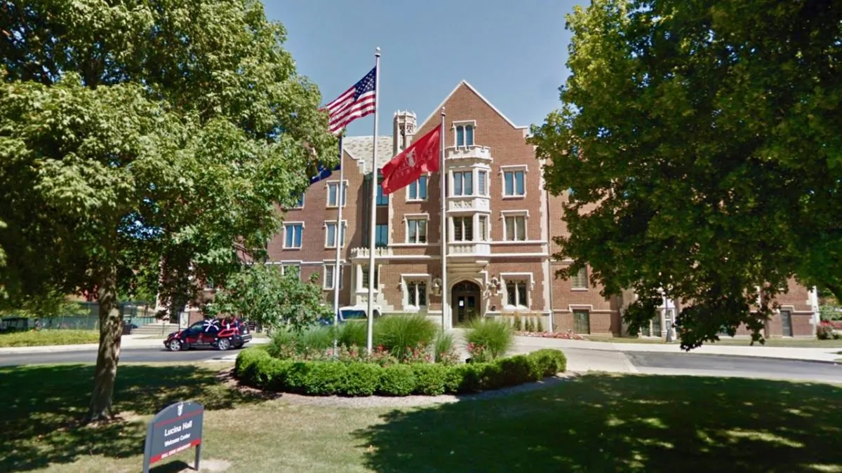 The campus of Ball State University, where a pro-life student group won a settlement against discrimination. (Screenshot via Google Maps)