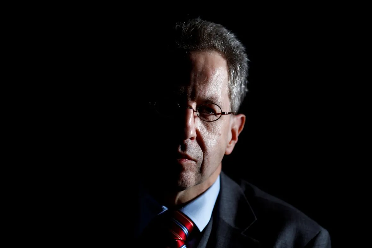 Hans-Georg Maassen, President of the Federal Office for the Protection of the Constitution, in Berlin, Germany on Jan. 30, 2018. (Reuters/Axel Schmidt/File Photo)