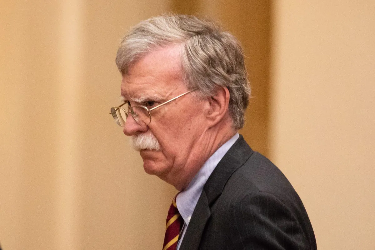 National Security Advisor John Bolton attends a joint press conference with President Donald Trump and the Russian President Vladimir Putin at the Presidential Palace in Helsinki, Finland, on July 16, 2018. (Samira Bouaou/The Epoch Times)