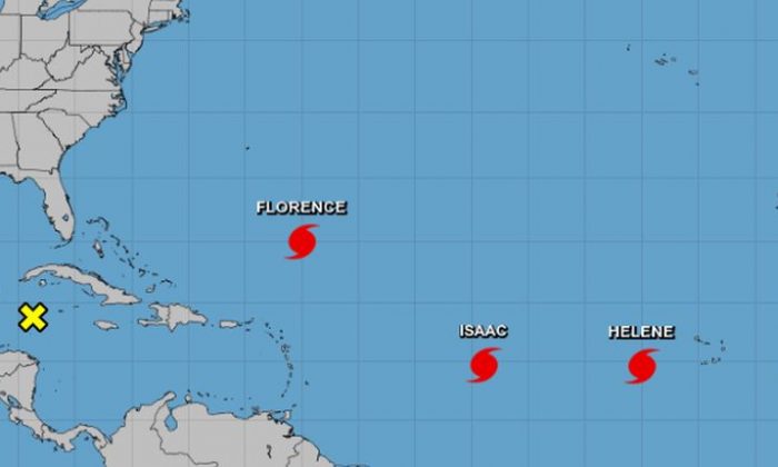 Update: Hurricane Helene, Hurricane Isaac Churn In Atlantic | The Epoch ...