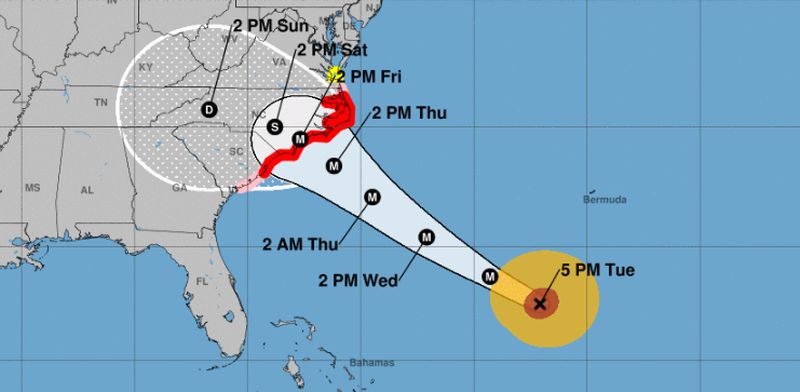 NOAA hurricane georgia