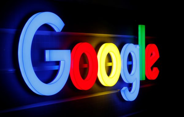 A Google logo inside an office building in Zurich on Sept. 5, 2018. (Reuters/Arnd WIegmann)