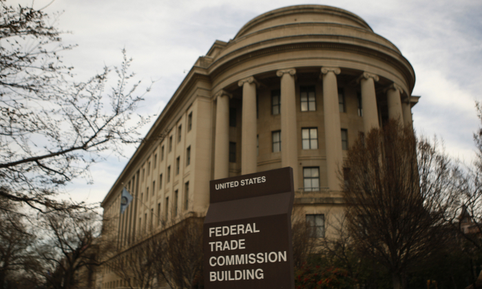 The Federal Trade Commission building in Washington on March 4, 2012. (Gary Cameron/Reuters)