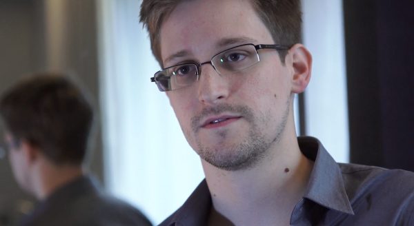 Former U.S. intelligence contractor Edward Snowden speaks during an interview in Hong Kong on Jan. 1, 2013. (The Guardian via Getty Images)