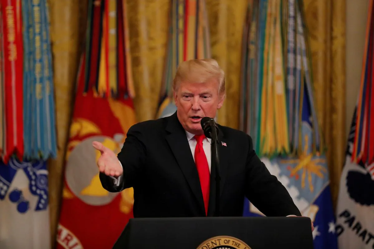 U.S. President Donald Trump in Washington, D.C. on September 12, 2018. (Carlos Barria/Reuters)