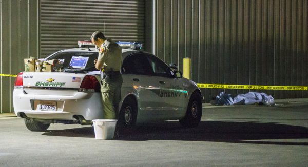 A gunman killed five people,