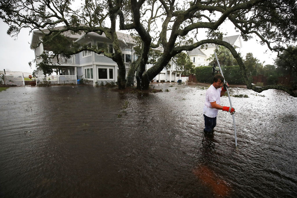 Hurricane Florence hits Wilmington