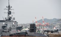 Japanese Submarine Conducts First Drills in South China Sea