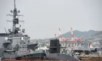 Japanese Submarine Conducts First Drills in South China Sea