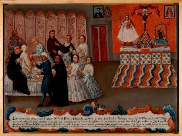 Ex-voto of Josefa Peres Maldonado.