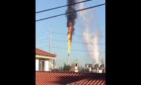 Video: Fire at Chevron Oil Refinery in El Segundo Creates Smoke Plume Seen for Miles
