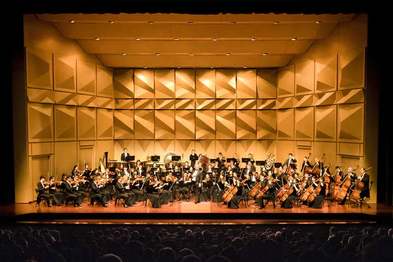 Shen Yun Symphony Orchestra’s performance at Yuanlin Performance Hall, Changhua, Taiwan, on Sept. 18, 2018. (Gong An-Ni/The Epoch Times)