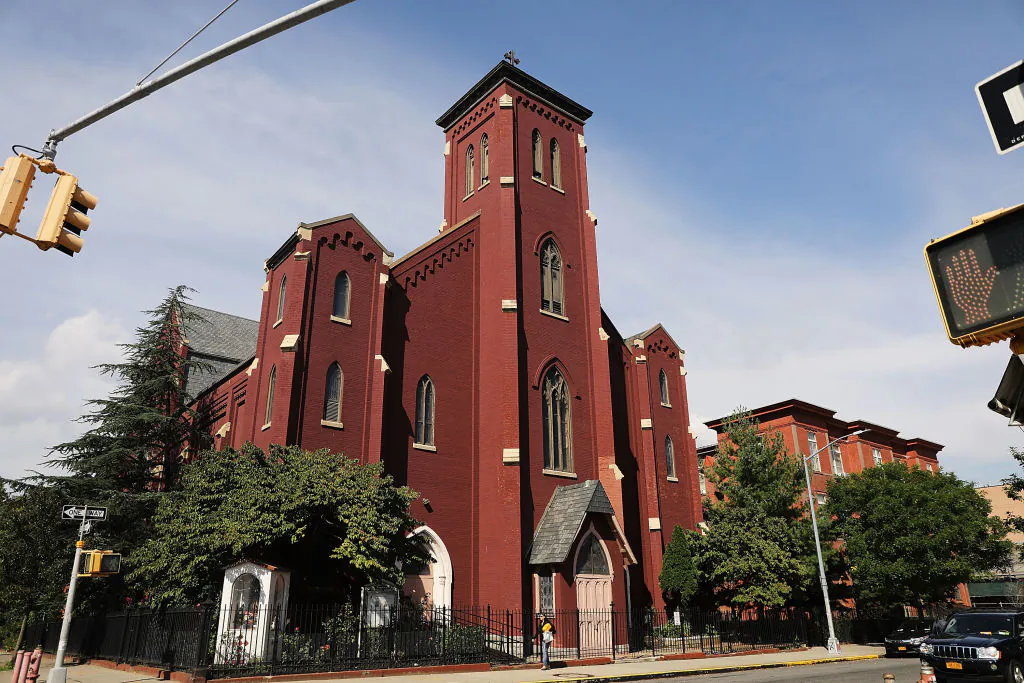 St. Lucy's-St. Patrick's Church stands in Brooklyn, New York City on Sept. 19, 2018. (Spencer Platt/Getty Images)