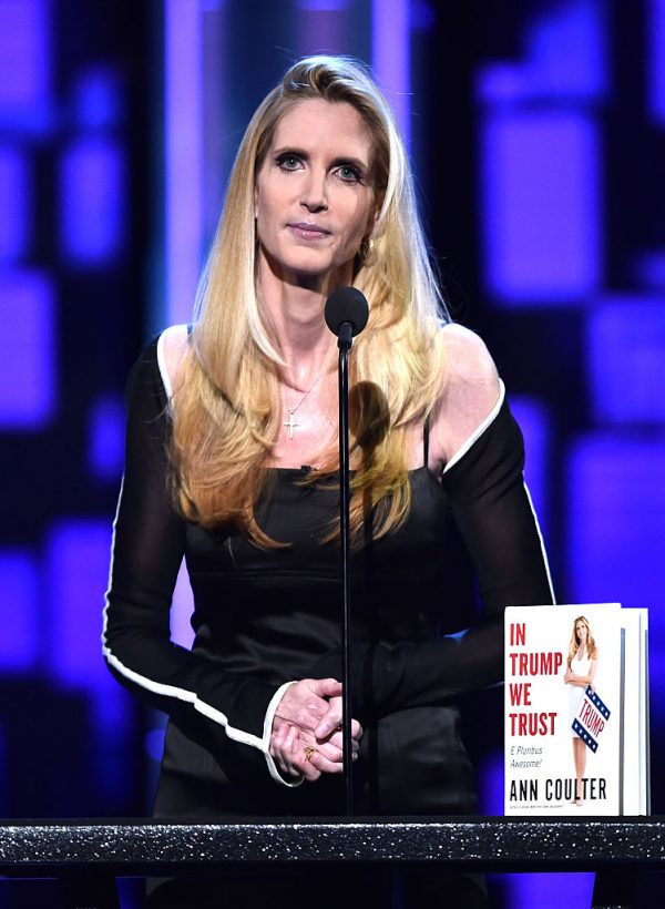 Ann Coulter onstage