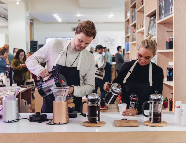 Guests can taste their way through a variety of beans, blends, and styles. (Courtesy of New York Coffee Festival)