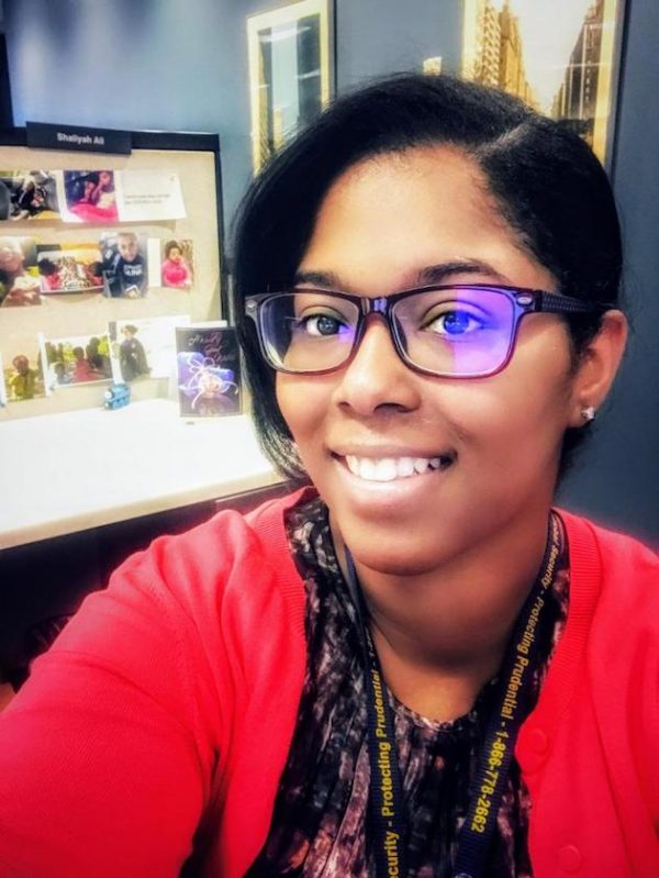 Shaliyah Ali smiling