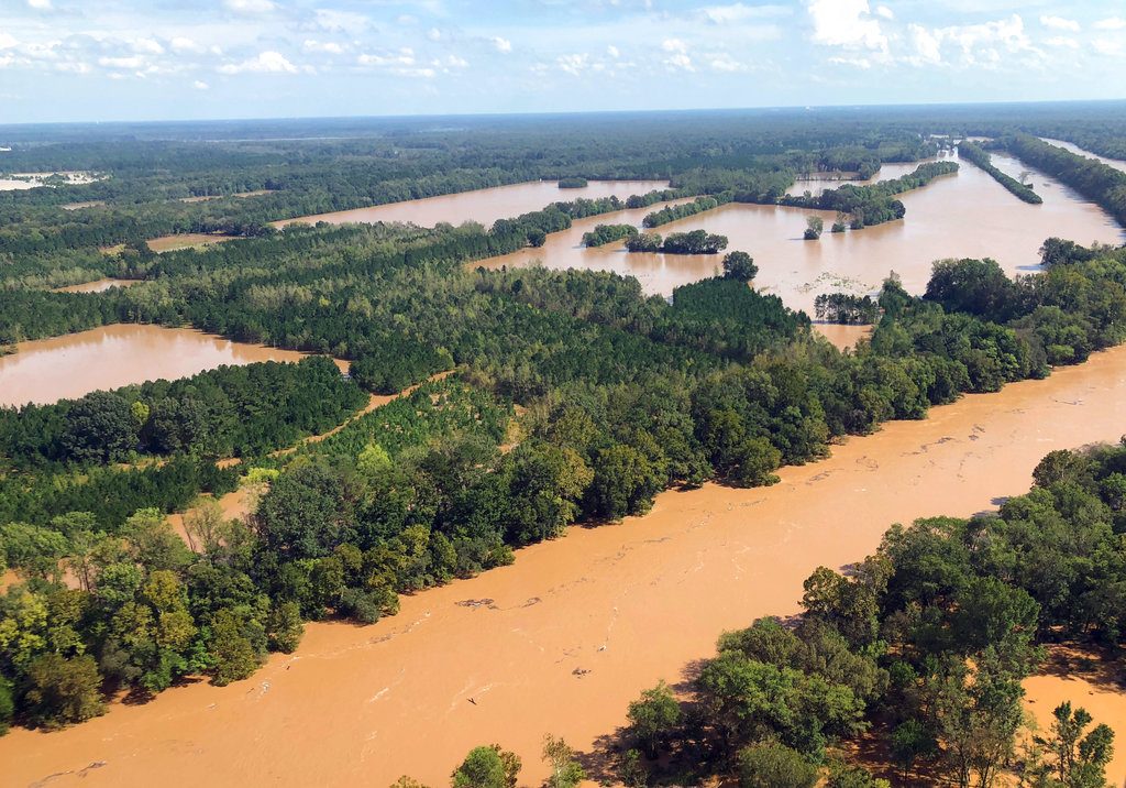 Flooding in South Carolina from Florence