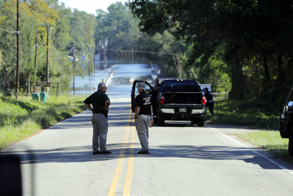 Mental patients die in flooded van