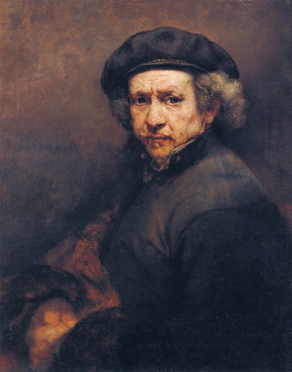 Self-portrait of Rembrandt in 1659