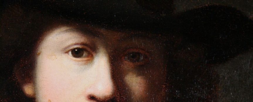 A peek at possible youngest self-portrait of Rembrandt