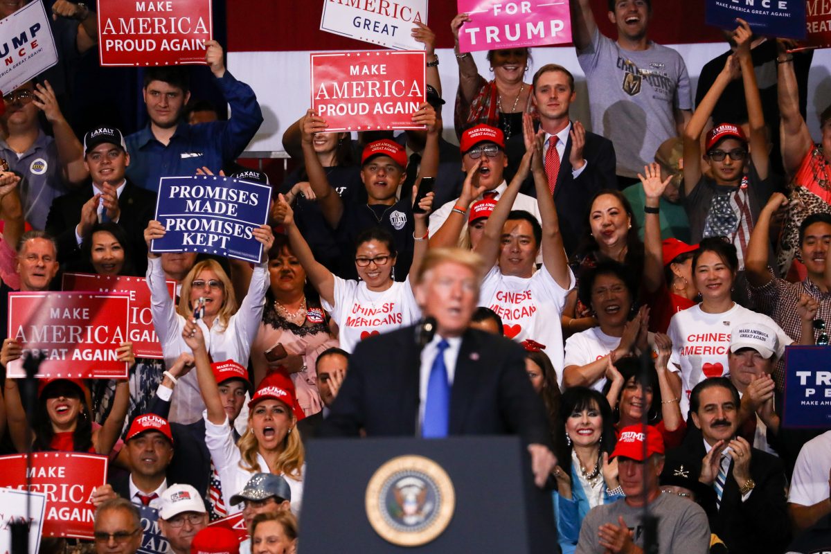 In Photos Trump Rally in Las Vegas