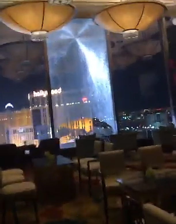 Las Vegas Hotel Window Falls 200 Feet to Street Below