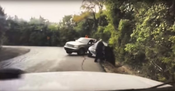 An officer saves a motorist's life