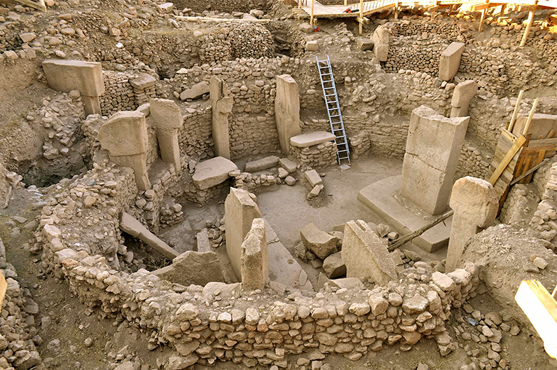 Excavations at Gobekli Tepe