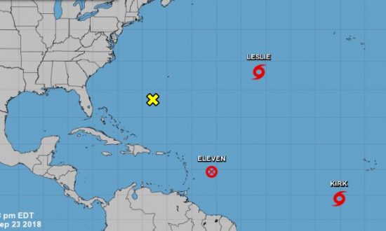 Latest Updates on Tropical Storms Kirk, Leslie