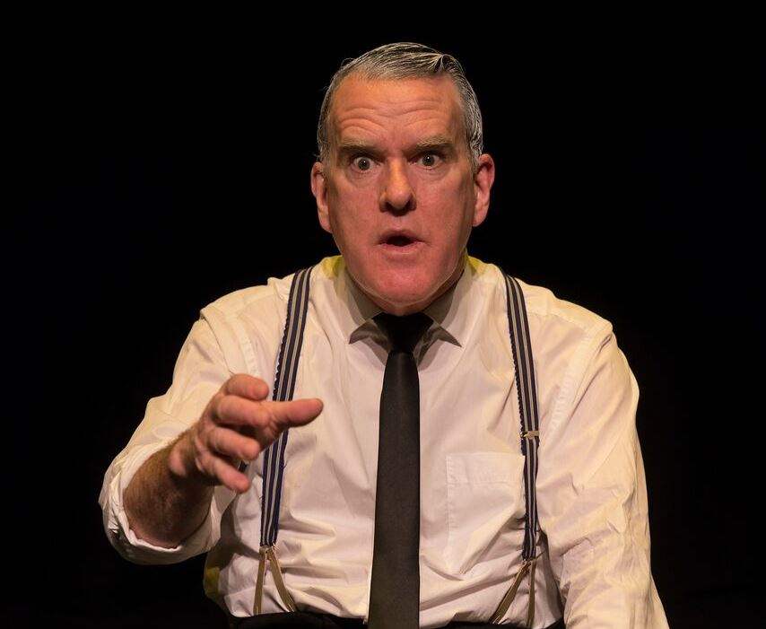 Mikel Murfi as he appears in "I Heart You and Rejoice." (Pat Redmond)