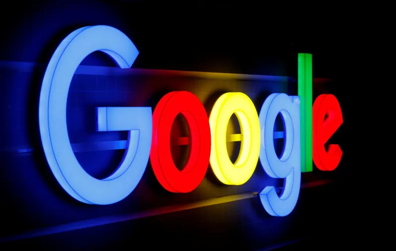 A Google logo in an office building in Zurich Sept. 5, 2018. (Reuters/Arnd WIegmann)