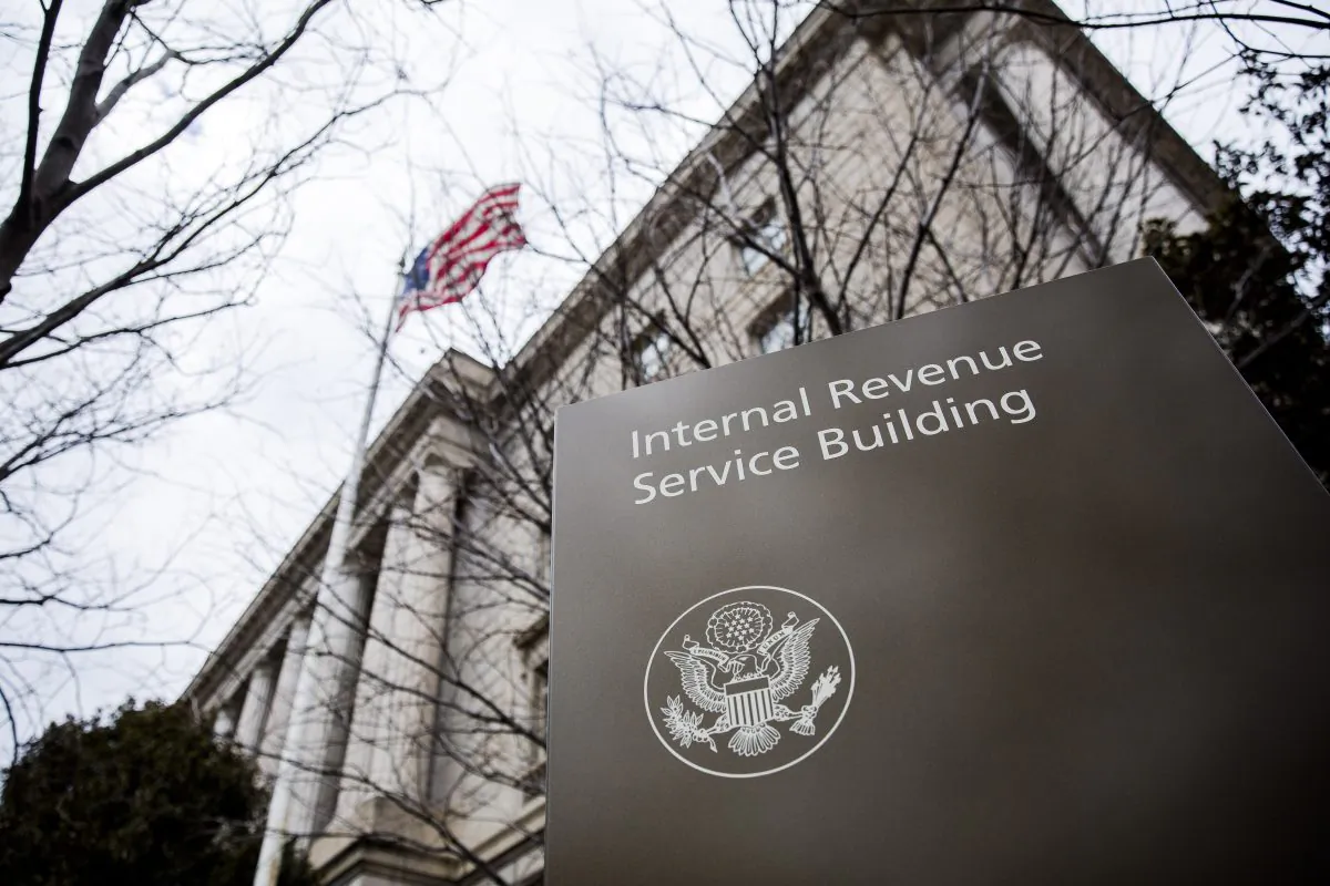 Internal Revenue Service Headquarters (IRS) Building in Washington on March 8, 2018. (Samira Bouaou/The Epoch Times)