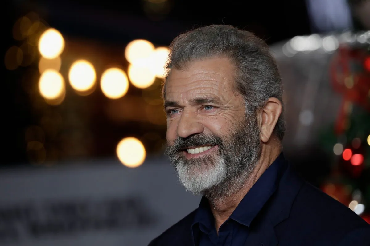 Actor Mel Gibson arrives at the UK Premiere of 'Daddy's Home 2' at Vue West End in London, England on Nov. 16, 2018. (John Phillips/Getty Images)